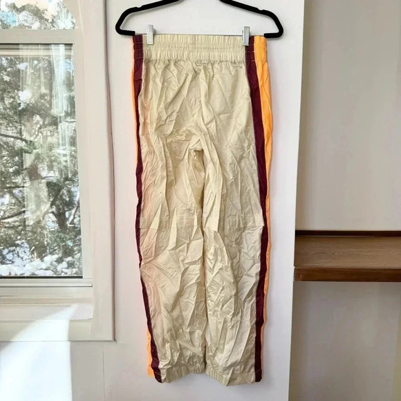 New Free People End Zone Track Pants Wide Leg Nyon Cargo FP Movement Small - Picture 8 of 13